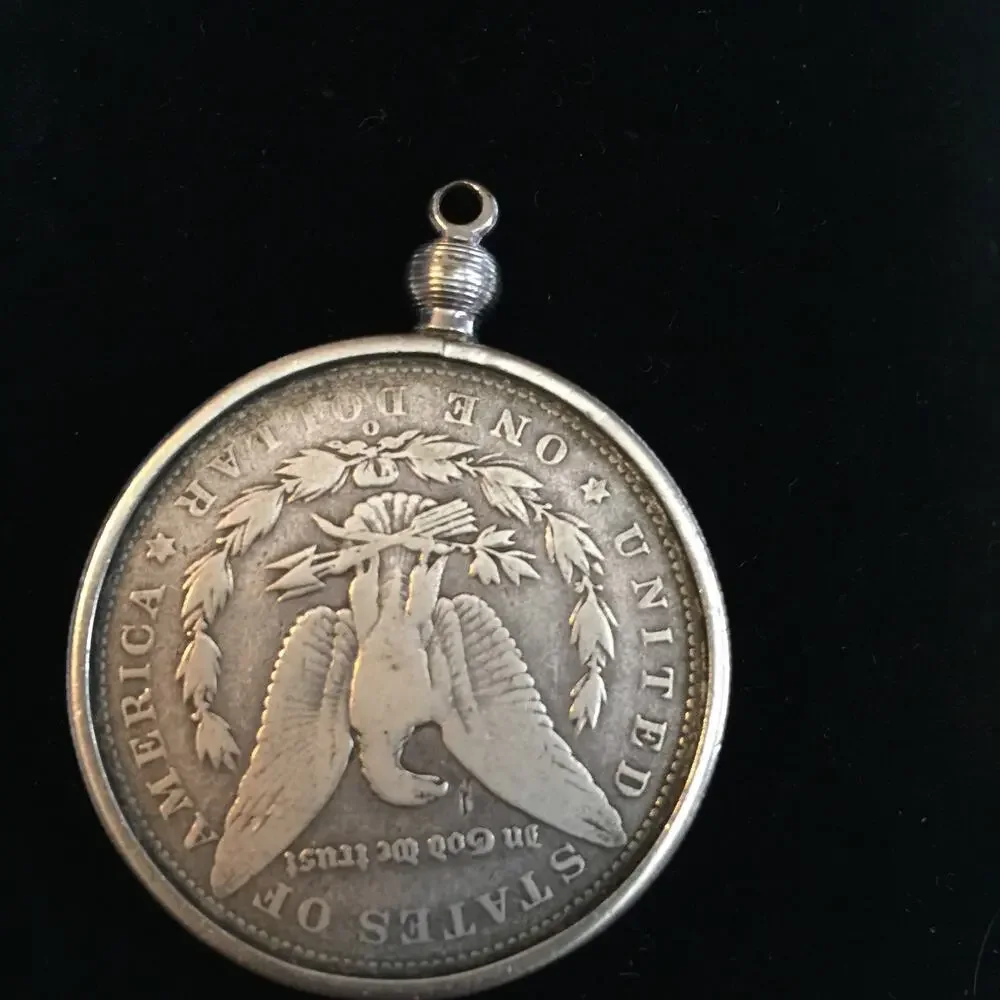 1888 Morgan Silver Dollar pendant